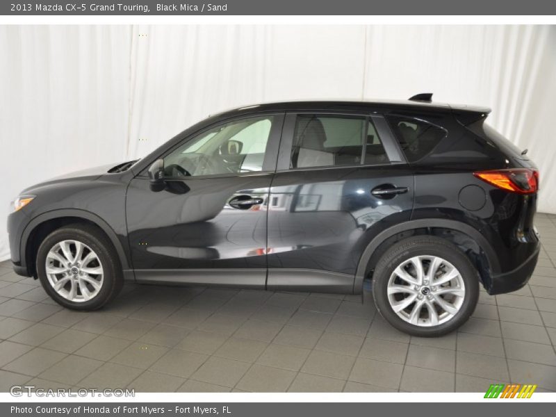 Black Mica / Sand 2013 Mazda CX-5 Grand Touring