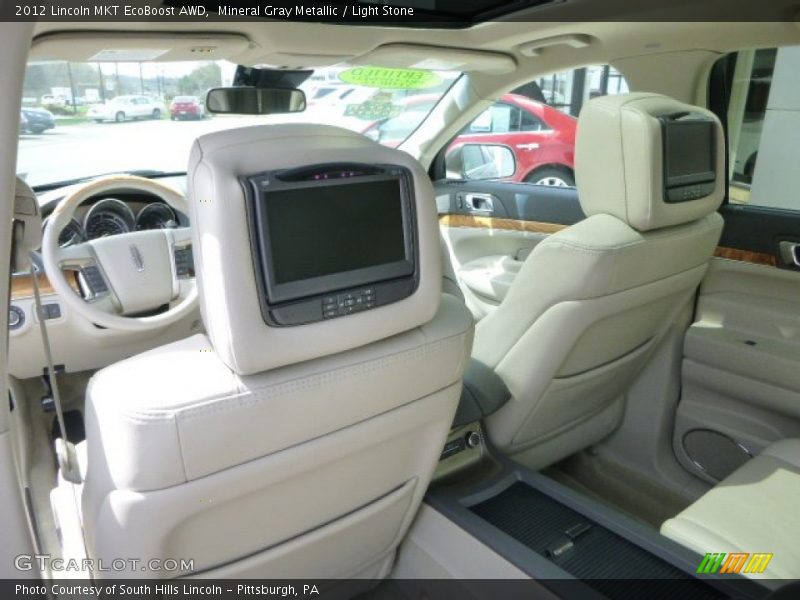 Mineral Gray Metallic / Light Stone 2012 Lincoln MKT EcoBoost AWD