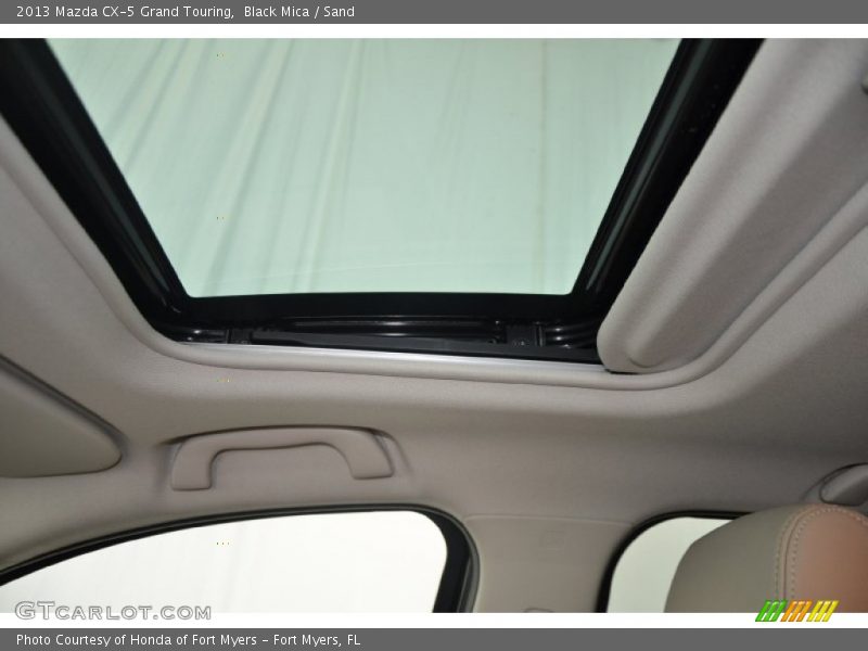 Black Mica / Sand 2013 Mazda CX-5 Grand Touring