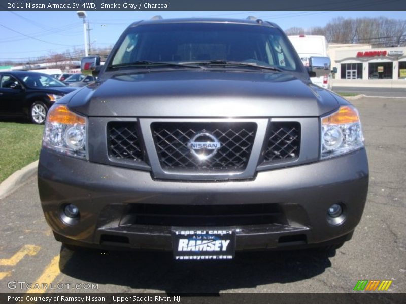 Smoke Gray / Charcoal 2011 Nissan Armada SV 4WD