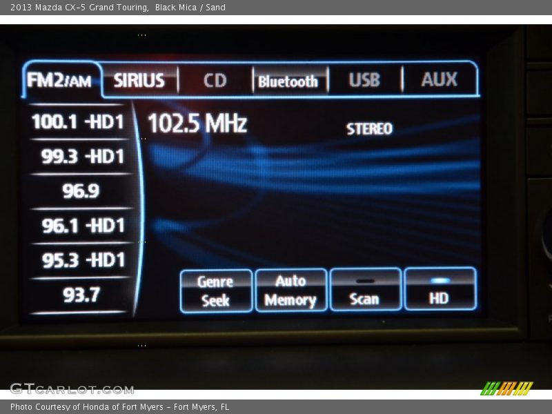 Black Mica / Sand 2013 Mazda CX-5 Grand Touring