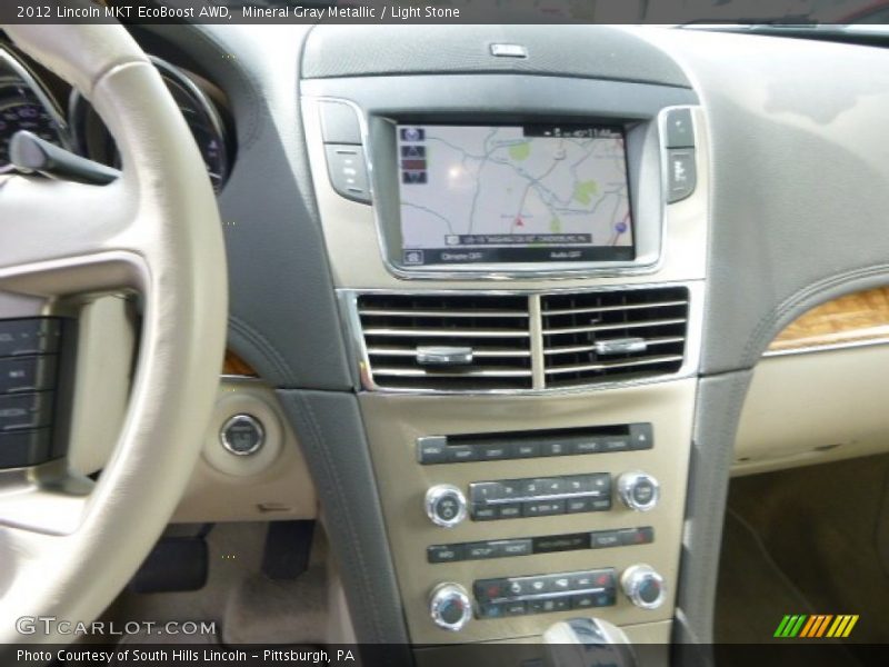 Mineral Gray Metallic / Light Stone 2012 Lincoln MKT EcoBoost AWD