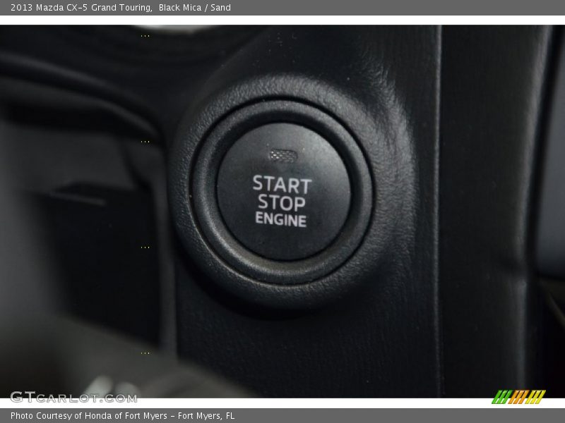 Black Mica / Sand 2013 Mazda CX-5 Grand Touring