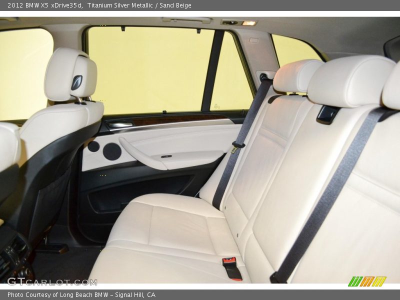 Titanium Silver Metallic / Sand Beige 2012 BMW X5 xDrive35d