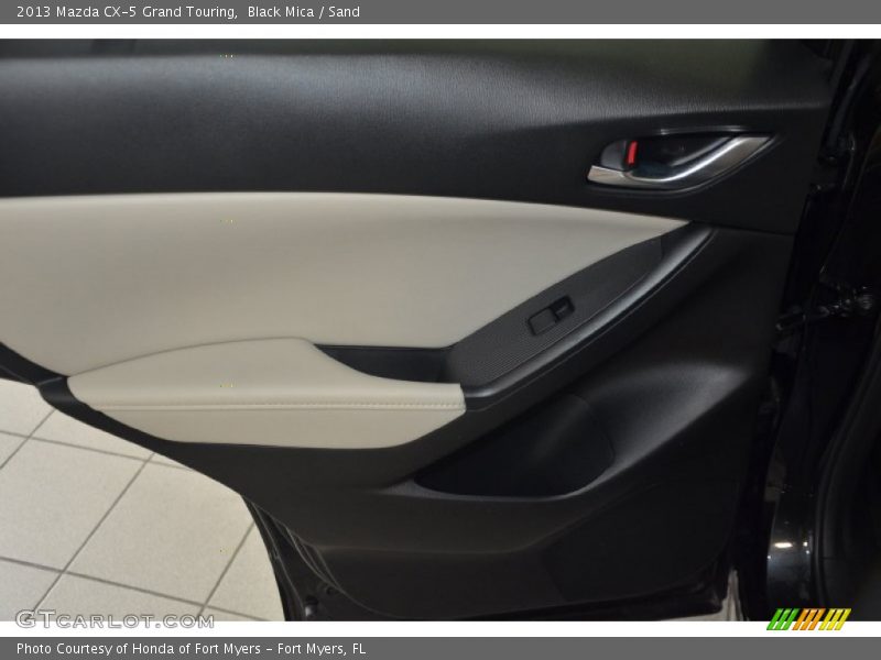 Black Mica / Sand 2013 Mazda CX-5 Grand Touring