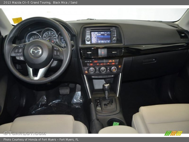 Black Mica / Sand 2013 Mazda CX-5 Grand Touring