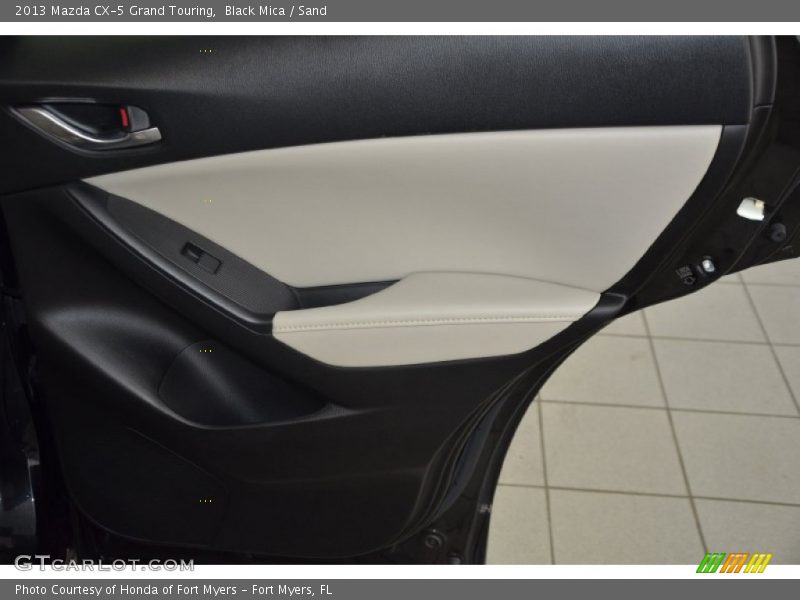 Black Mica / Sand 2013 Mazda CX-5 Grand Touring
