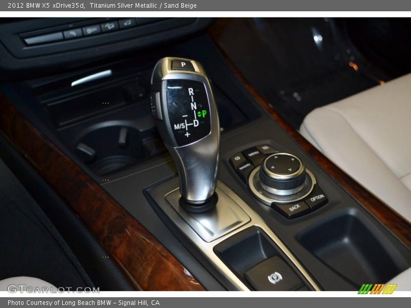 Titanium Silver Metallic / Sand Beige 2012 BMW X5 xDrive35d