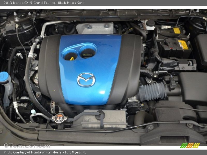 Black Mica / Sand 2013 Mazda CX-5 Grand Touring