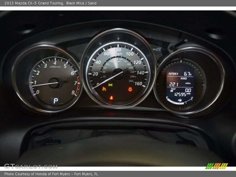Black Mica / Sand 2013 Mazda CX-5 Grand Touring