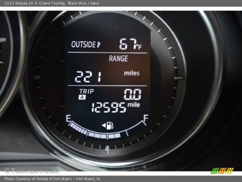 Black Mica / Sand 2013 Mazda CX-5 Grand Touring