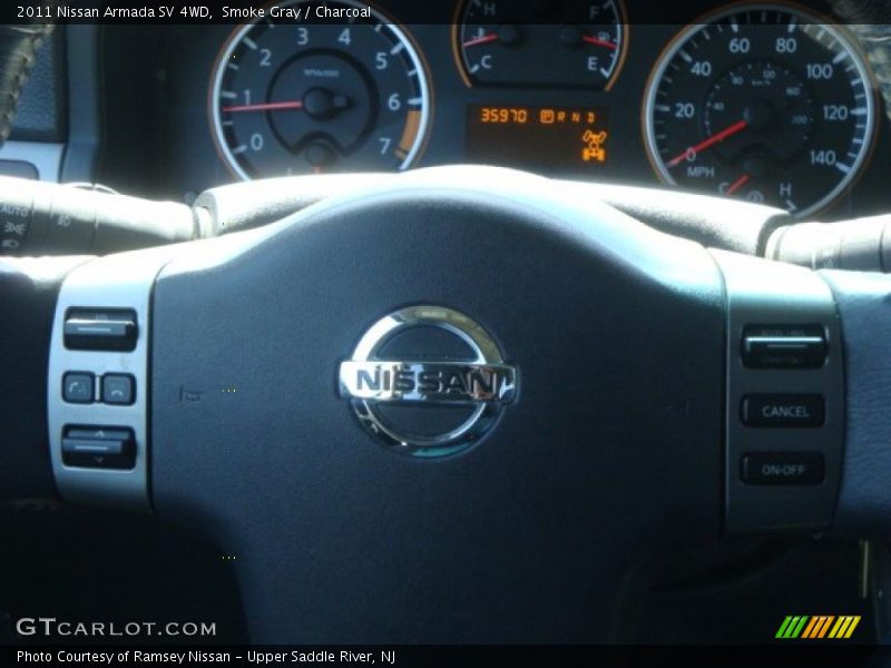 Smoke Gray / Charcoal 2011 Nissan Armada SV 4WD