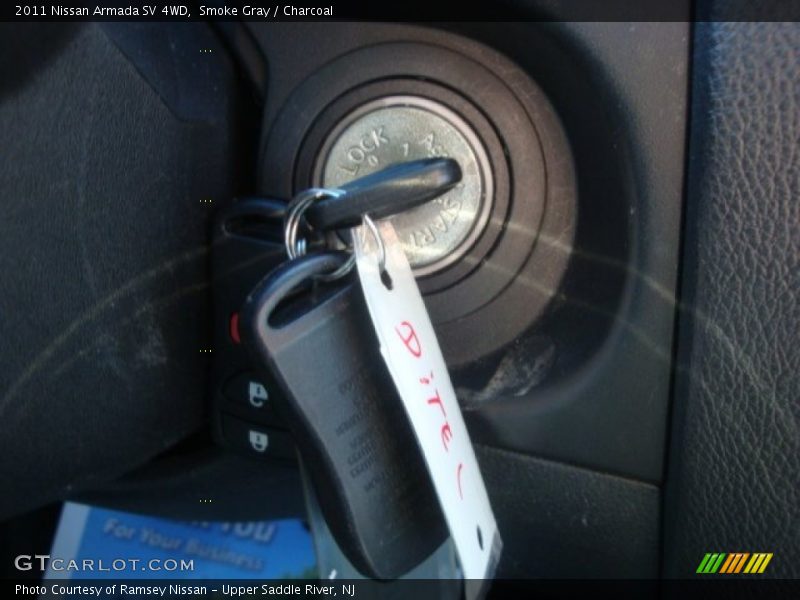 Smoke Gray / Charcoal 2011 Nissan Armada SV 4WD