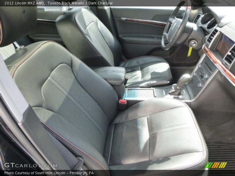 Tuxedo Black Metallic / Dark Charcoal 2012 Lincoln MKZ AWD