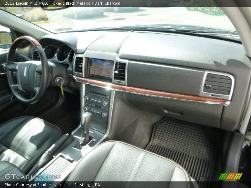 Tuxedo Black Metallic / Dark Charcoal 2012 Lincoln MKZ AWD