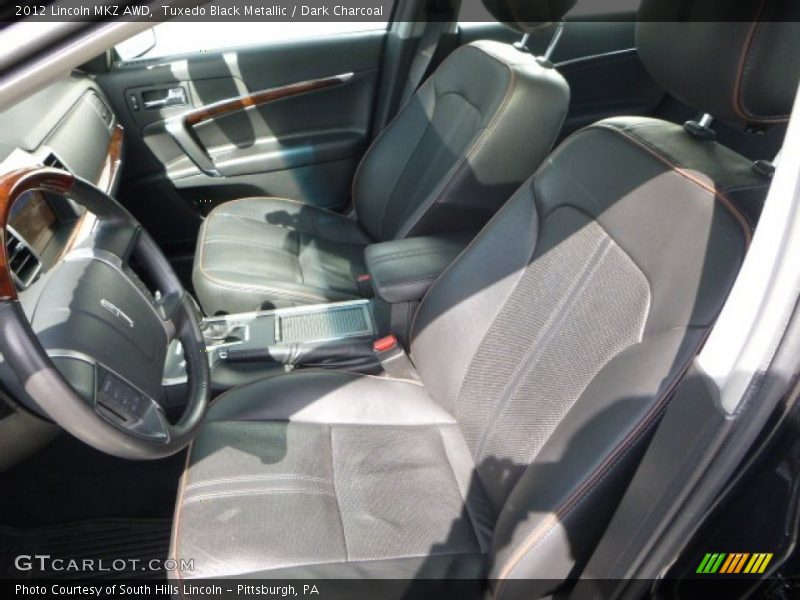 Tuxedo Black Metallic / Dark Charcoal 2012 Lincoln MKZ AWD