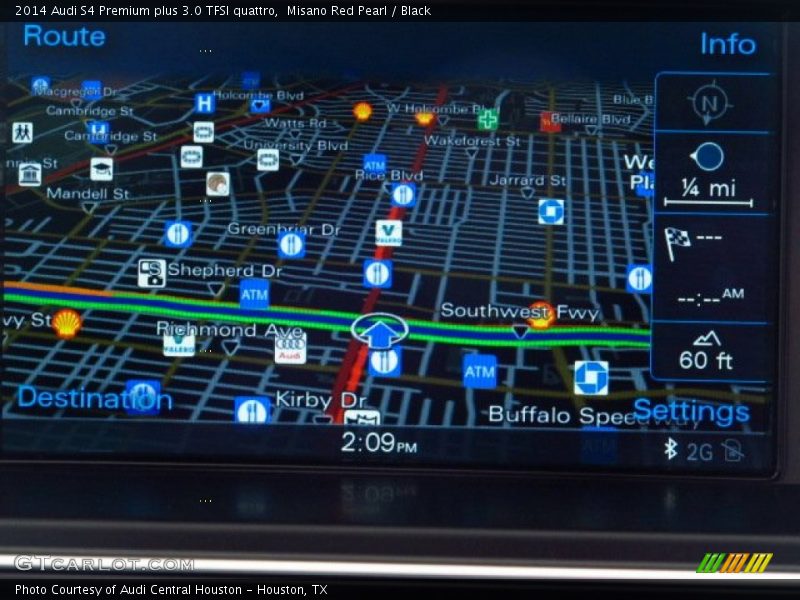 Navigation of 2014 S4 Premium plus 3.0 TFSI quattro