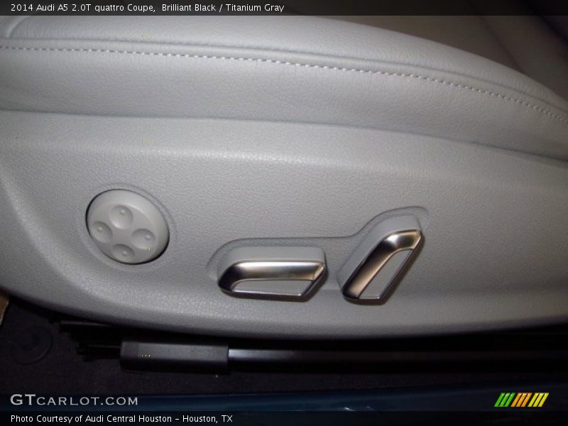 Brilliant Black / Titanium Gray 2014 Audi A5 2.0T quattro Coupe