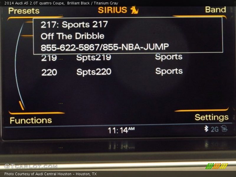 Brilliant Black / Titanium Gray 2014 Audi A5 2.0T quattro Coupe