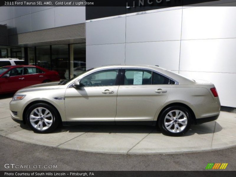 Gold Leaf / Light Stone 2011 Ford Taurus SEL AWD