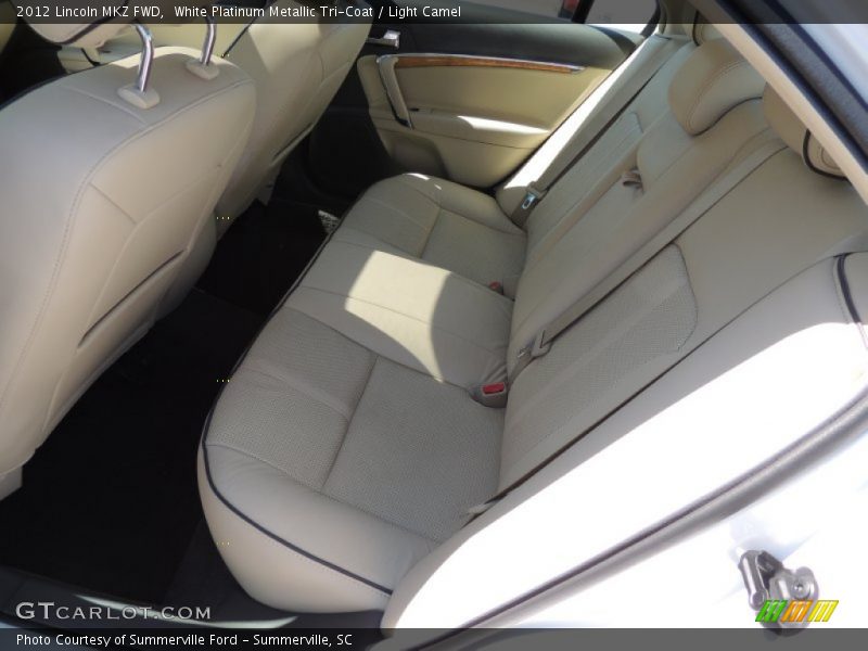 White Platinum Metallic Tri-Coat / Light Camel 2012 Lincoln MKZ FWD