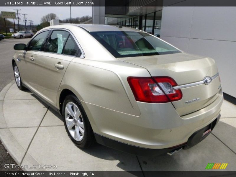 Gold Leaf / Light Stone 2011 Ford Taurus SEL AWD