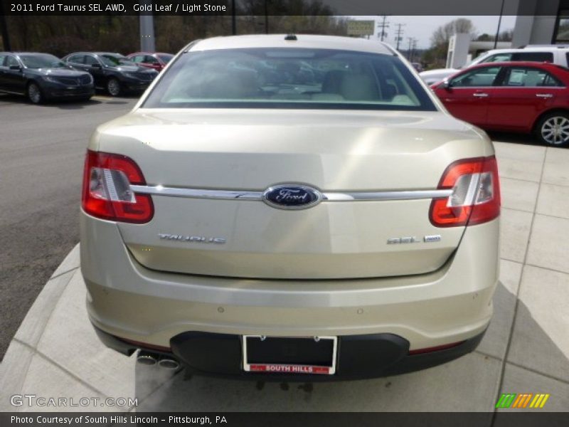 Gold Leaf / Light Stone 2011 Ford Taurus SEL AWD
