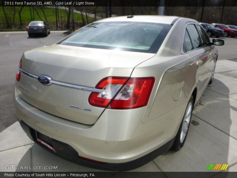 Gold Leaf / Light Stone 2011 Ford Taurus SEL AWD