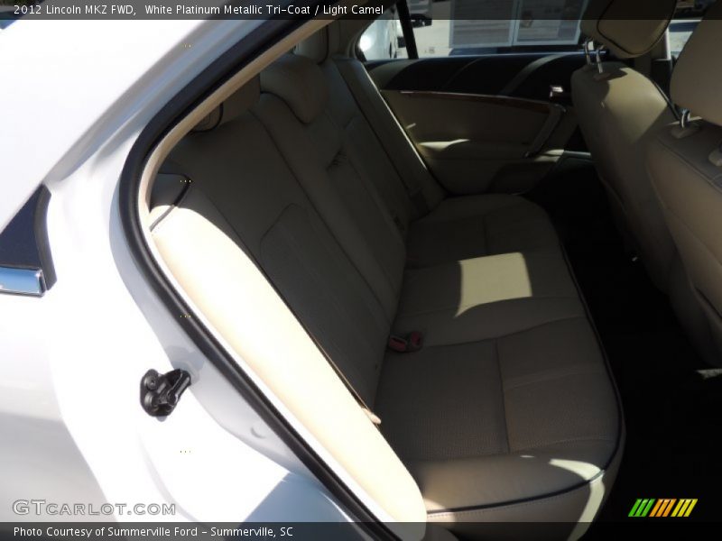 White Platinum Metallic Tri-Coat / Light Camel 2012 Lincoln MKZ FWD