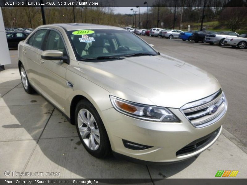 Gold Leaf / Light Stone 2011 Ford Taurus SEL AWD