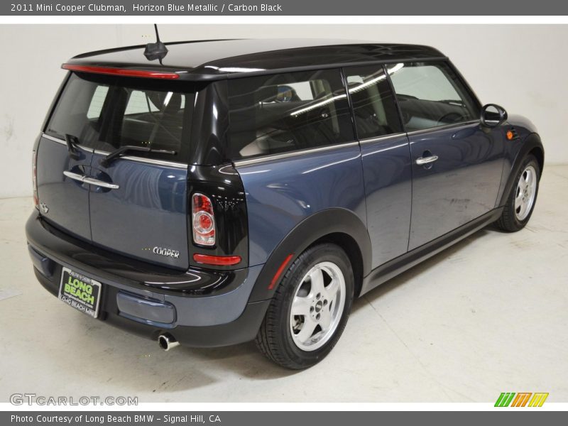 Horizon Blue Metallic / Carbon Black 2011 Mini Cooper Clubman