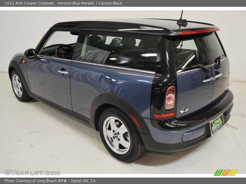 Horizon Blue Metallic / Carbon Black 2011 Mini Cooper Clubman