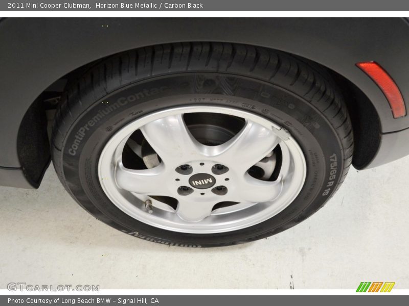 Horizon Blue Metallic / Carbon Black 2011 Mini Cooper Clubman
