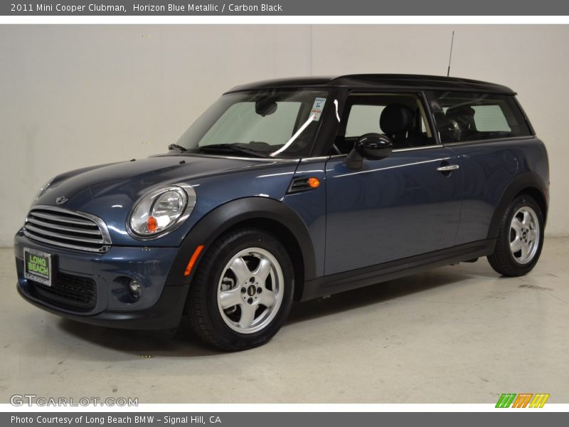 Horizon Blue Metallic / Carbon Black 2011 Mini Cooper Clubman