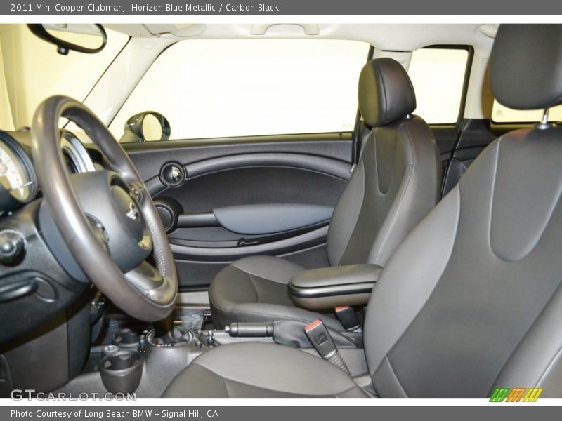 Horizon Blue Metallic / Carbon Black 2011 Mini Cooper Clubman