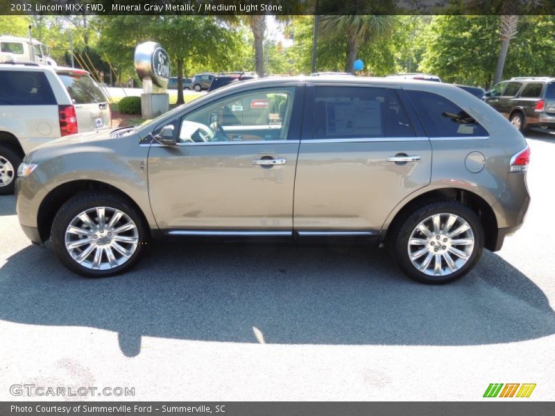 Mineral Gray Metallic / Medium Light Stone 2012 Lincoln MKX FWD