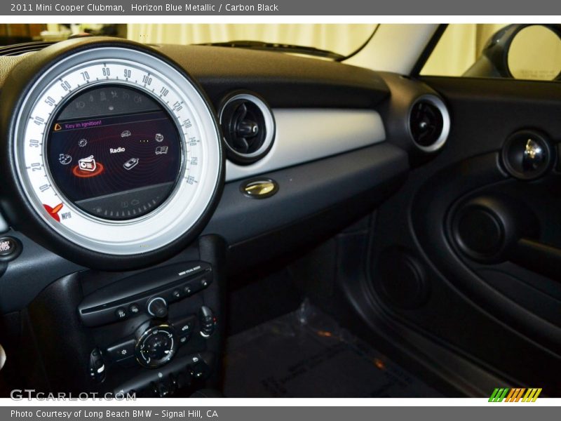 Horizon Blue Metallic / Carbon Black 2011 Mini Cooper Clubman