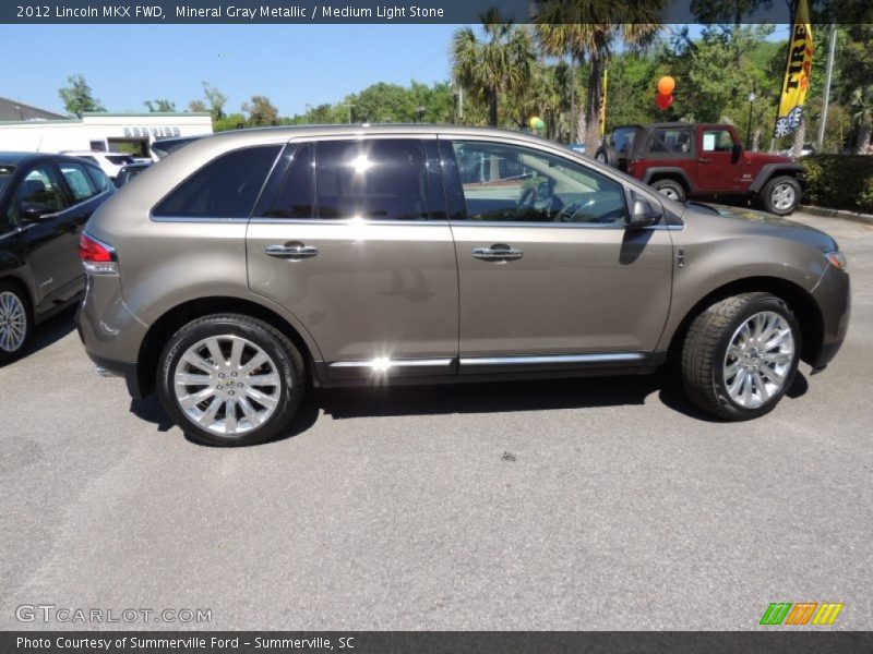 Mineral Gray Metallic / Medium Light Stone 2012 Lincoln MKX FWD