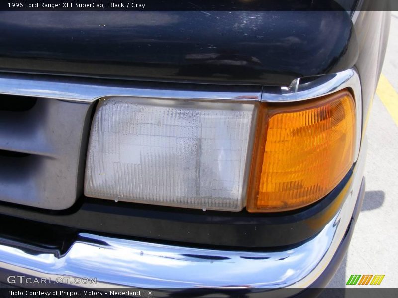 Black / Gray 1996 Ford Ranger XLT SuperCab