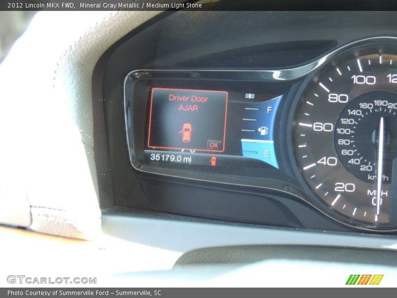 Mineral Gray Metallic / Medium Light Stone 2012 Lincoln MKX FWD