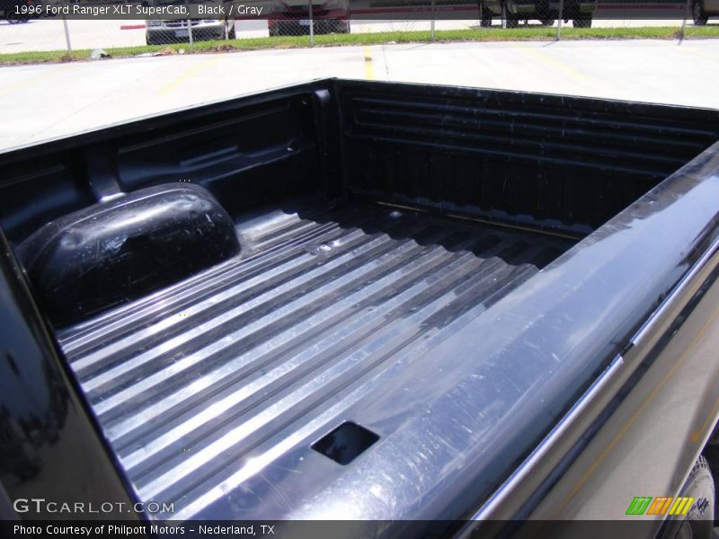 Black / Gray 1996 Ford Ranger XLT SuperCab