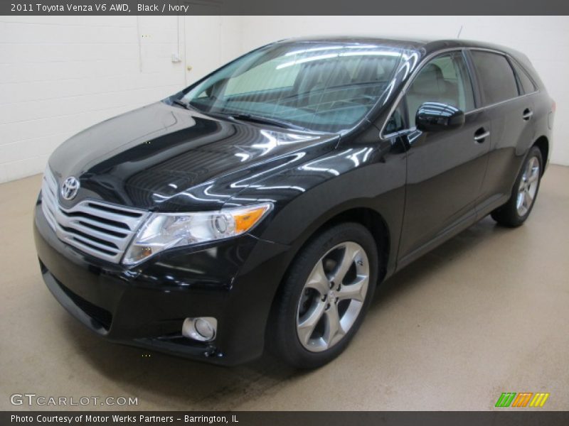 Black / Ivory 2011 Toyota Venza V6 AWD