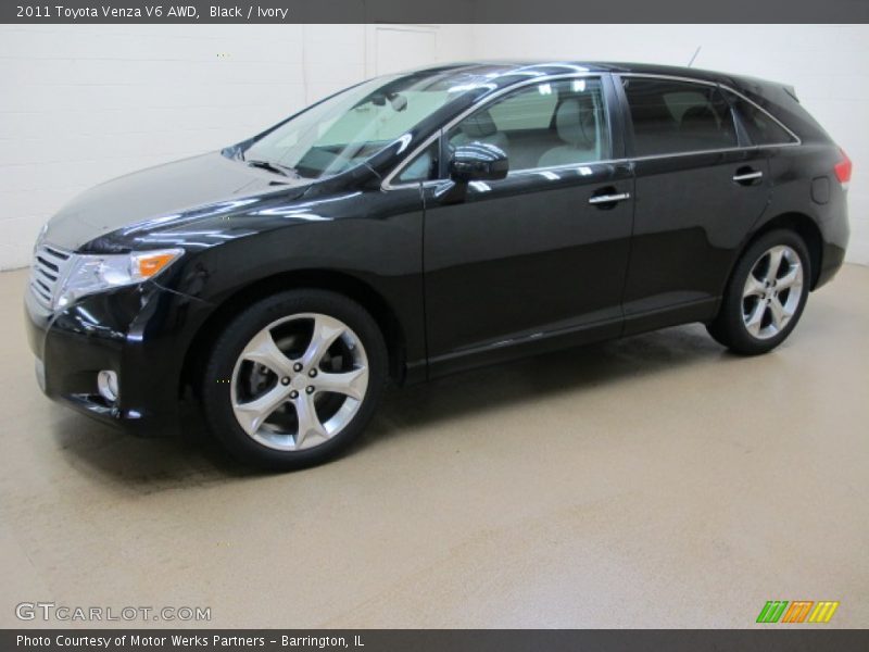 Black / Ivory 2011 Toyota Venza V6 AWD