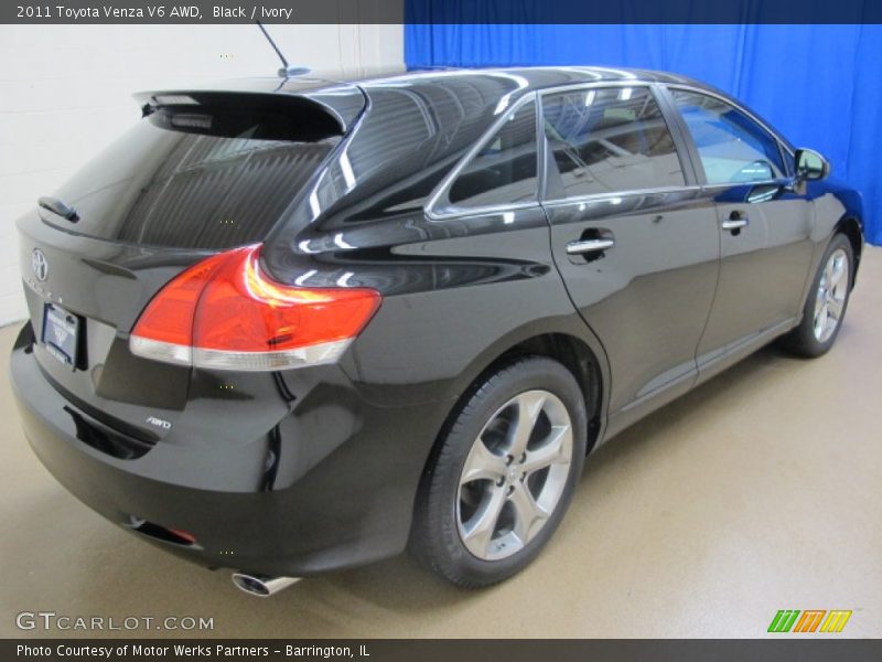 Black / Ivory 2011 Toyota Venza V6 AWD