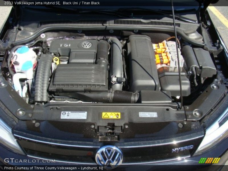 Black Uni / Titan Black 2013 Volkswagen Jetta Hybrid SE