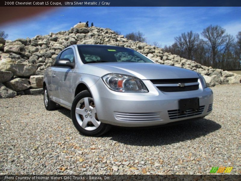 Ultra Silver Metallic / Gray 2008 Chevrolet Cobalt LS Coupe