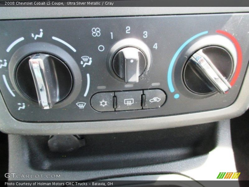 Ultra Silver Metallic / Gray 2008 Chevrolet Cobalt LS Coupe