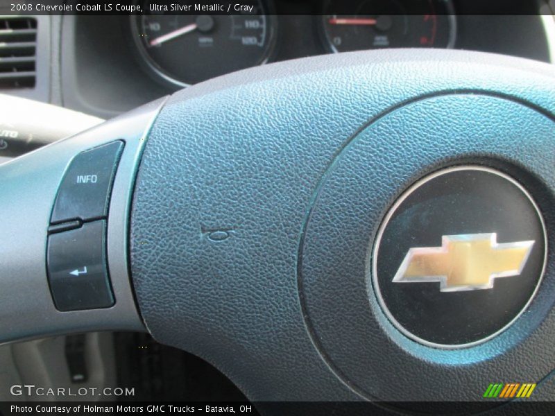 Ultra Silver Metallic / Gray 2008 Chevrolet Cobalt LS Coupe