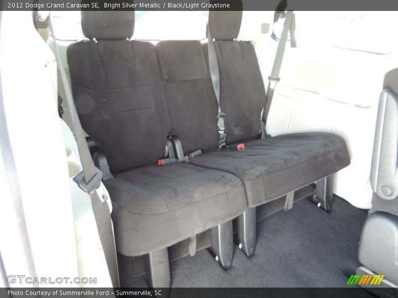 Bright Silver Metallic / Black/Light Graystone 2012 Dodge Grand Caravan SE