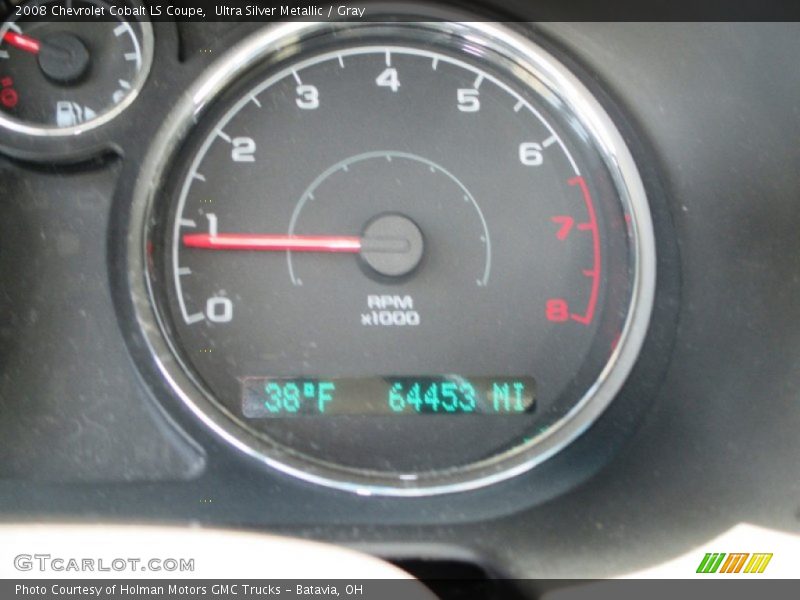 Ultra Silver Metallic / Gray 2008 Chevrolet Cobalt LS Coupe